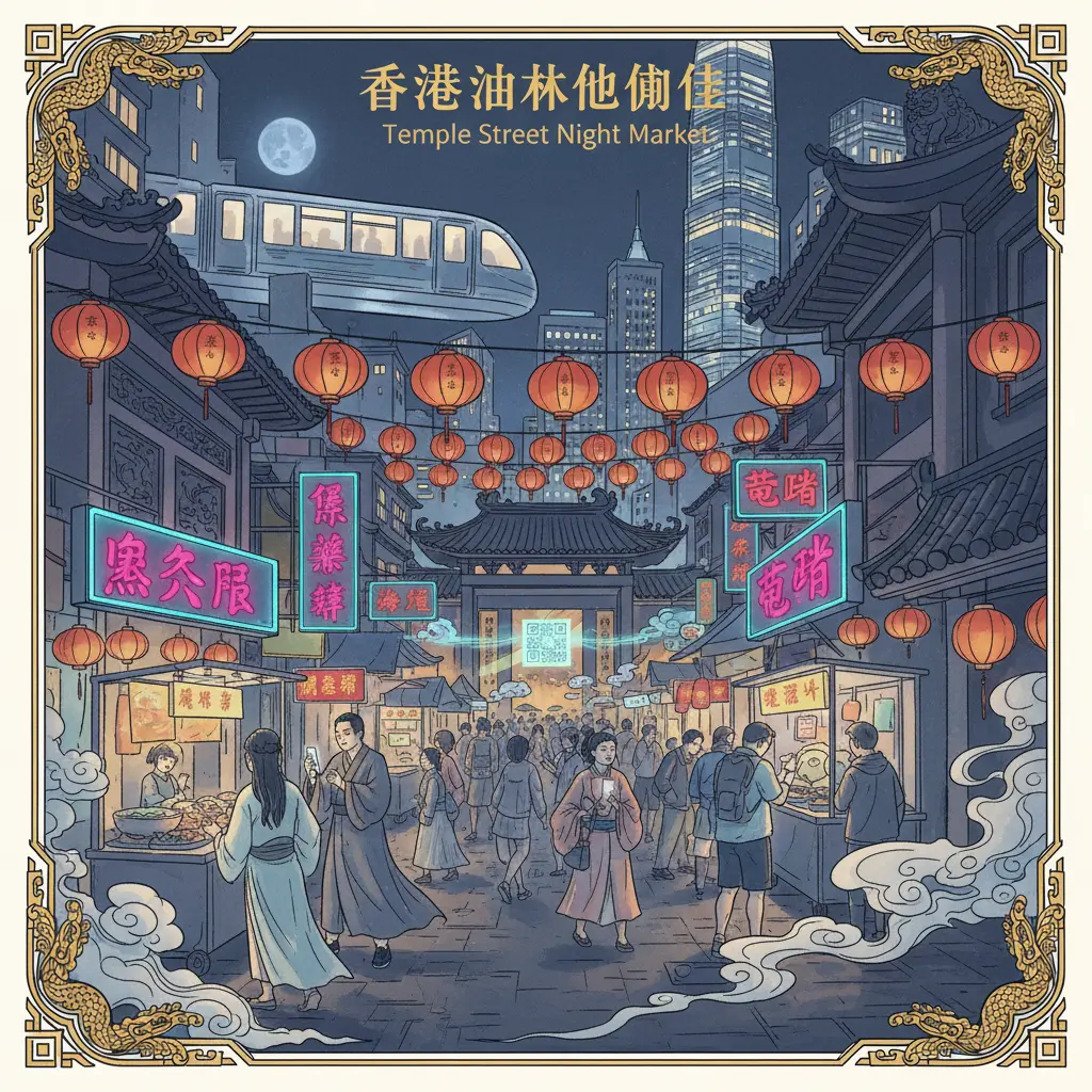 廟街 - 香港油麻地廟街