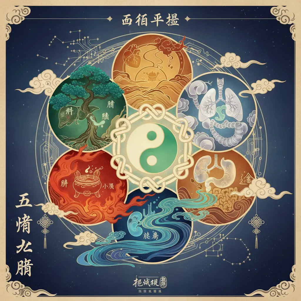 五行平衡 - 五臟六腑