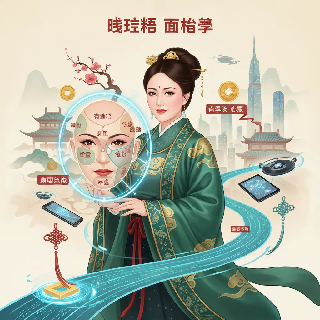 麥玲玲 - 面相學