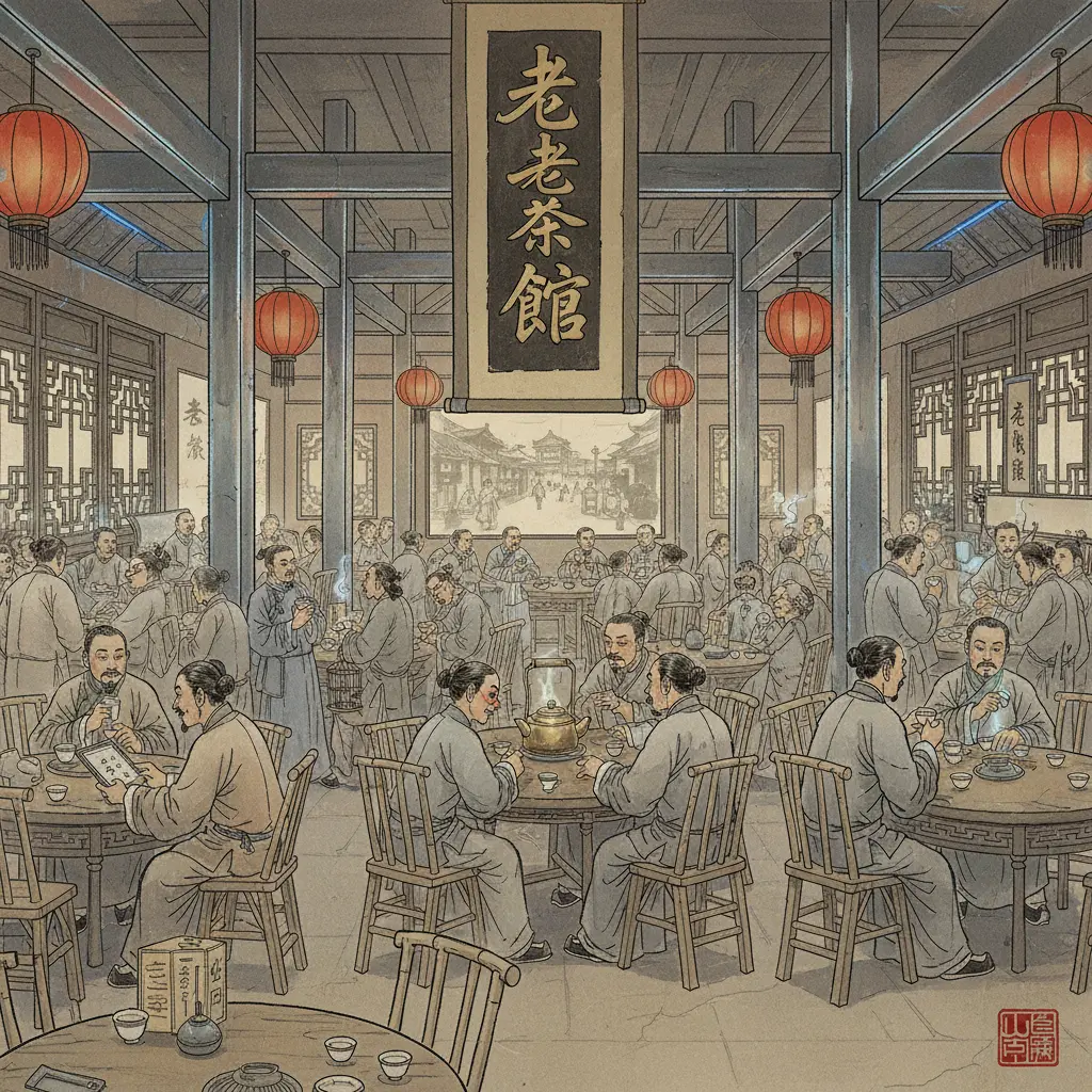 老舍 - 茶館