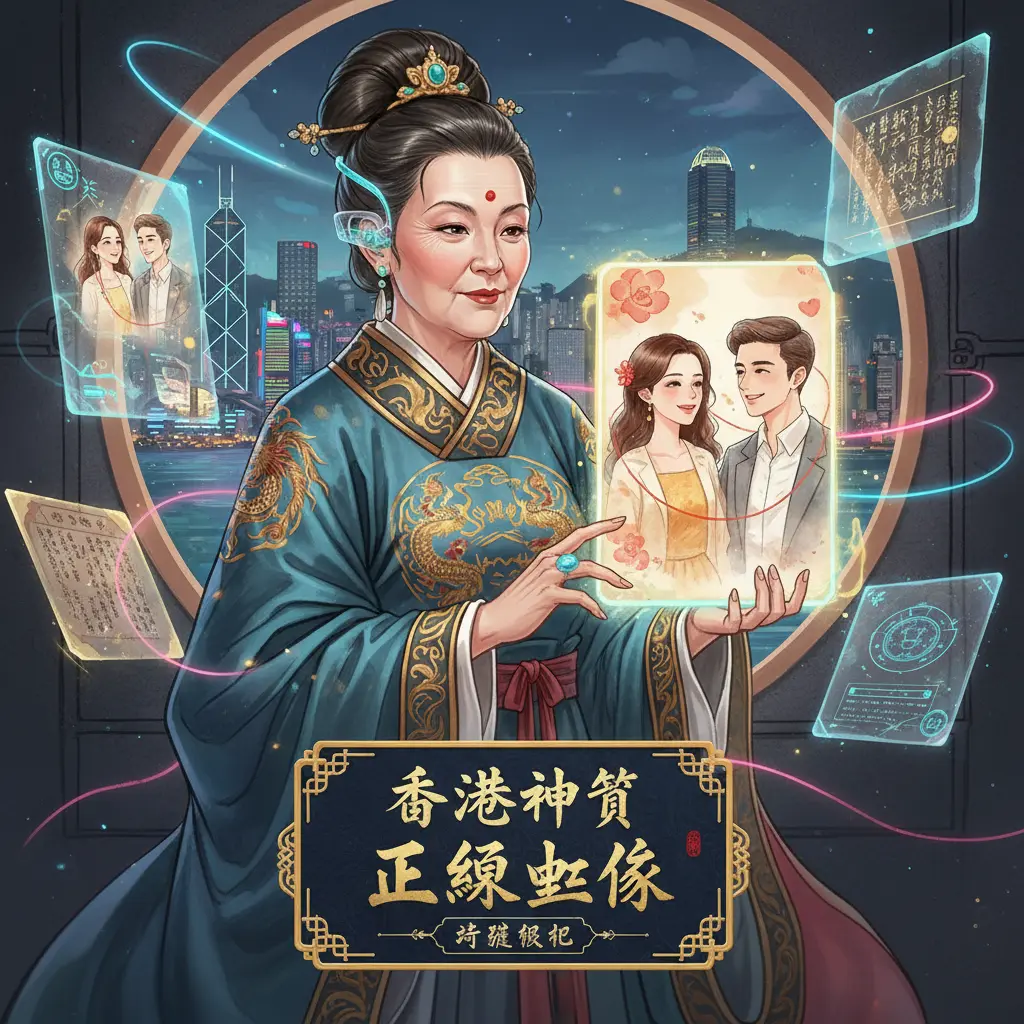 香港很準的算命師 - 正緣畫像