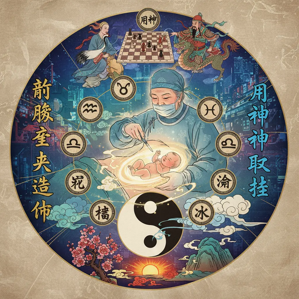 用神取捨 - 剖腹生產造命