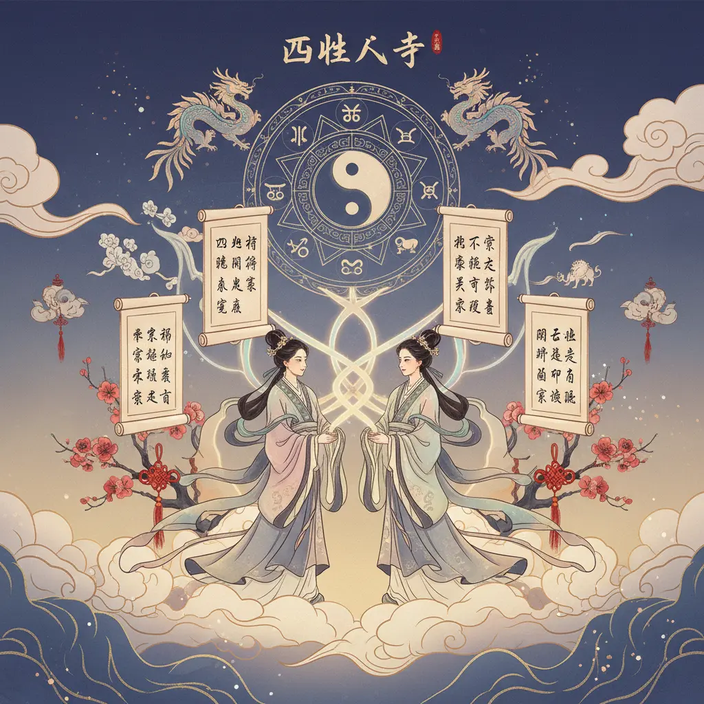 八字合婚 - 四柱八字