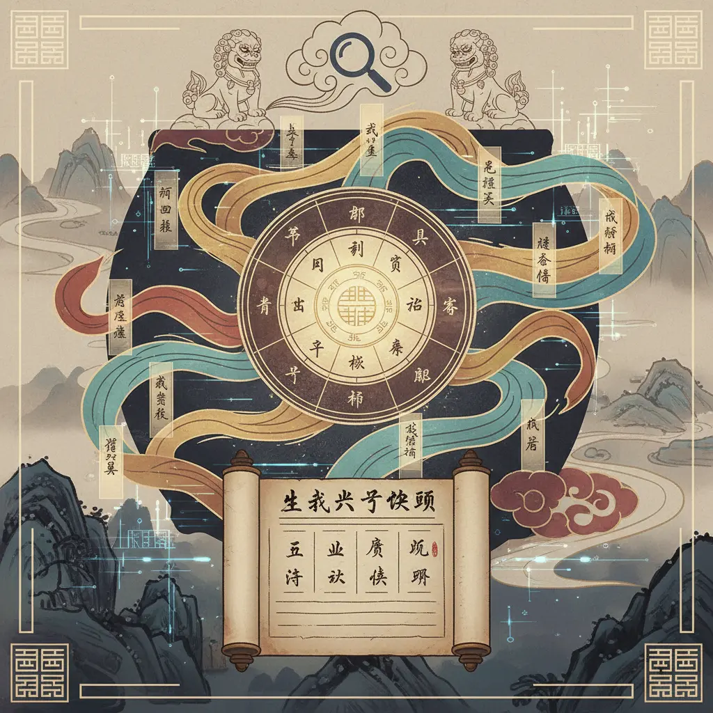 生辰八字查詢 - 八字大運