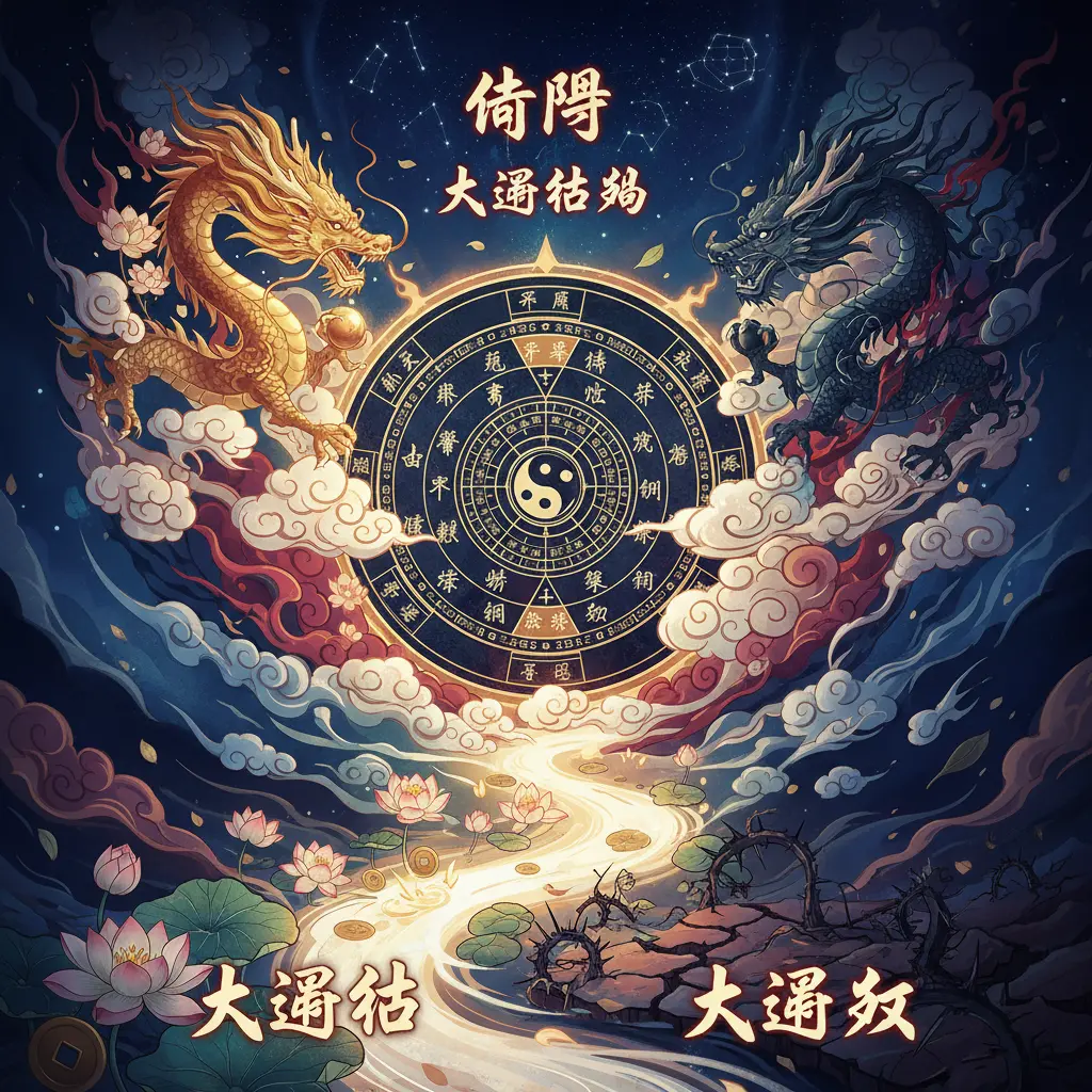 大運吉凶 - 命盤