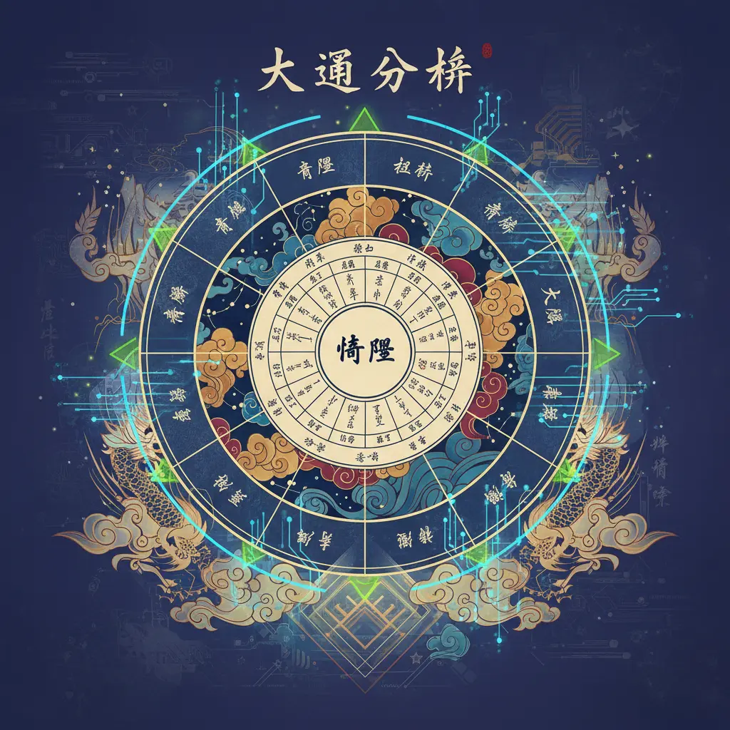 大運分析 - 命盤