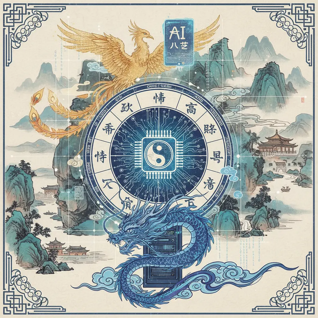 AI 八字 - 命盤