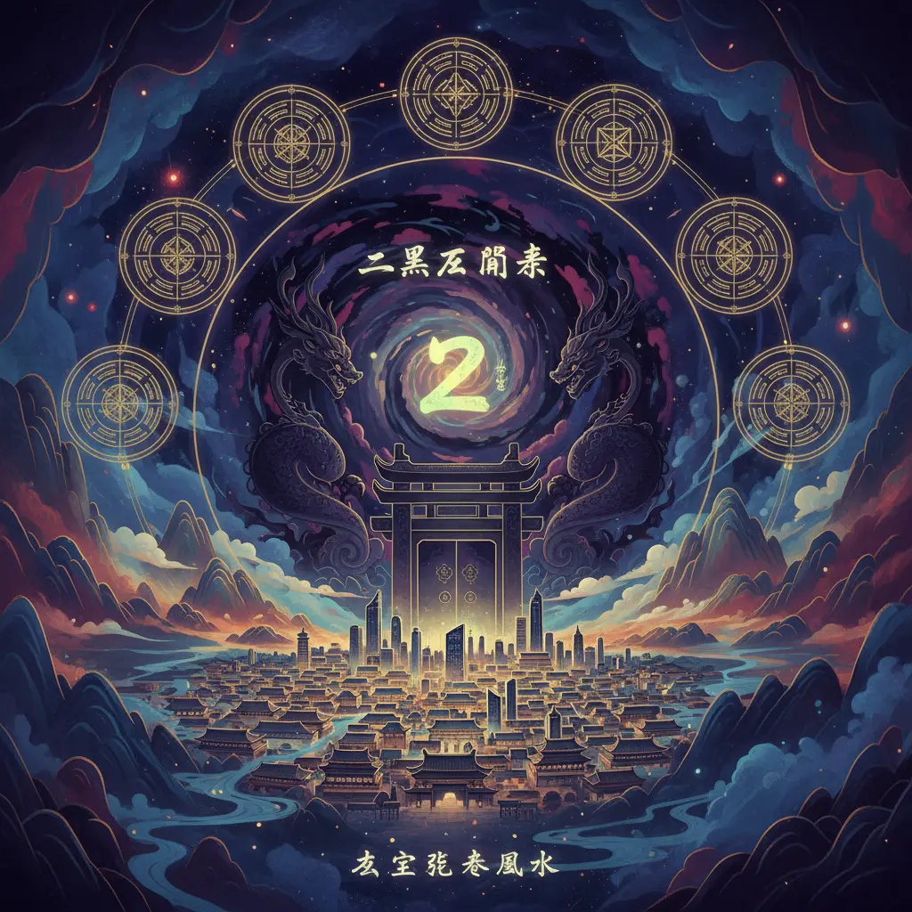玄空飛星風水 - 二黑巨門星