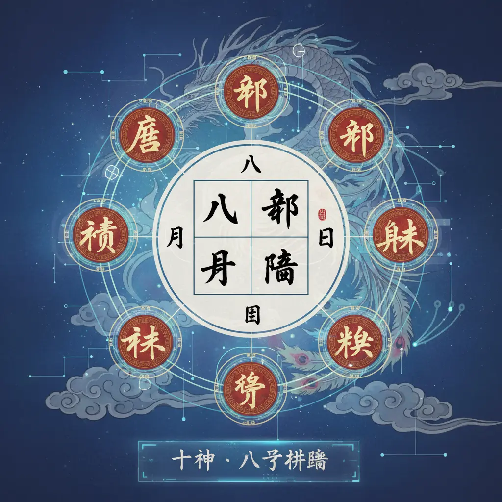 八字排盤 - 十神