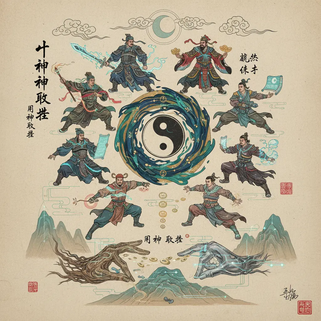 用神取捨 - 十神