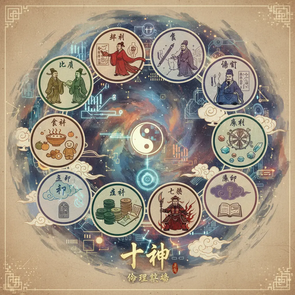 命理術語 - 十神