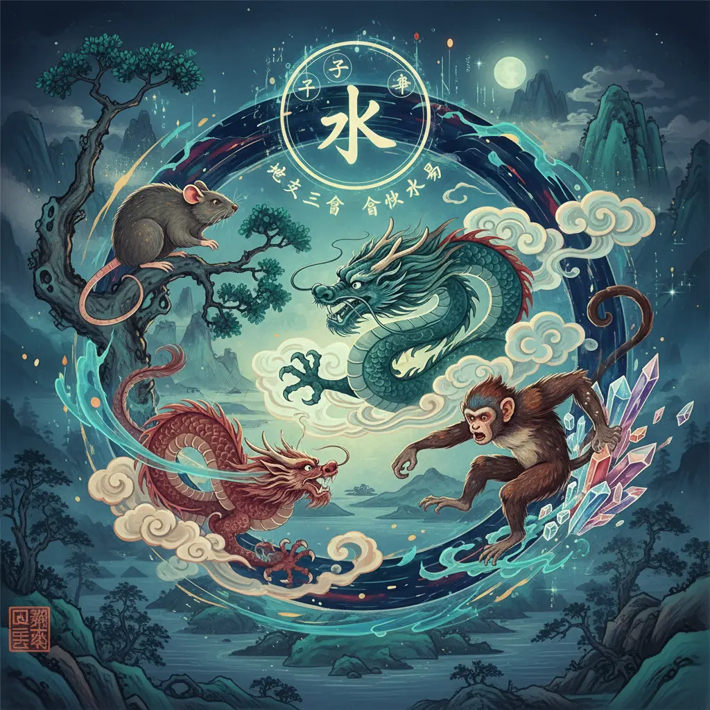 合化 - 地支三合