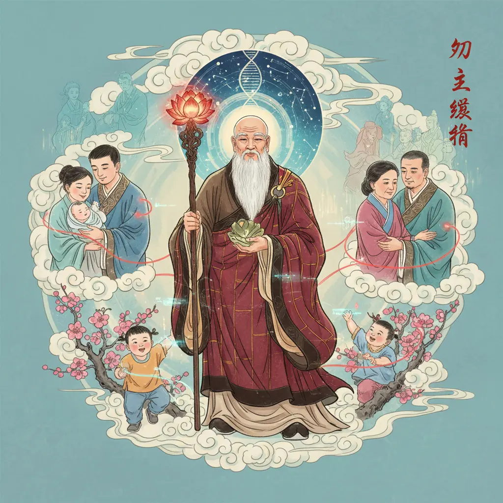 子女緣份 - 法師