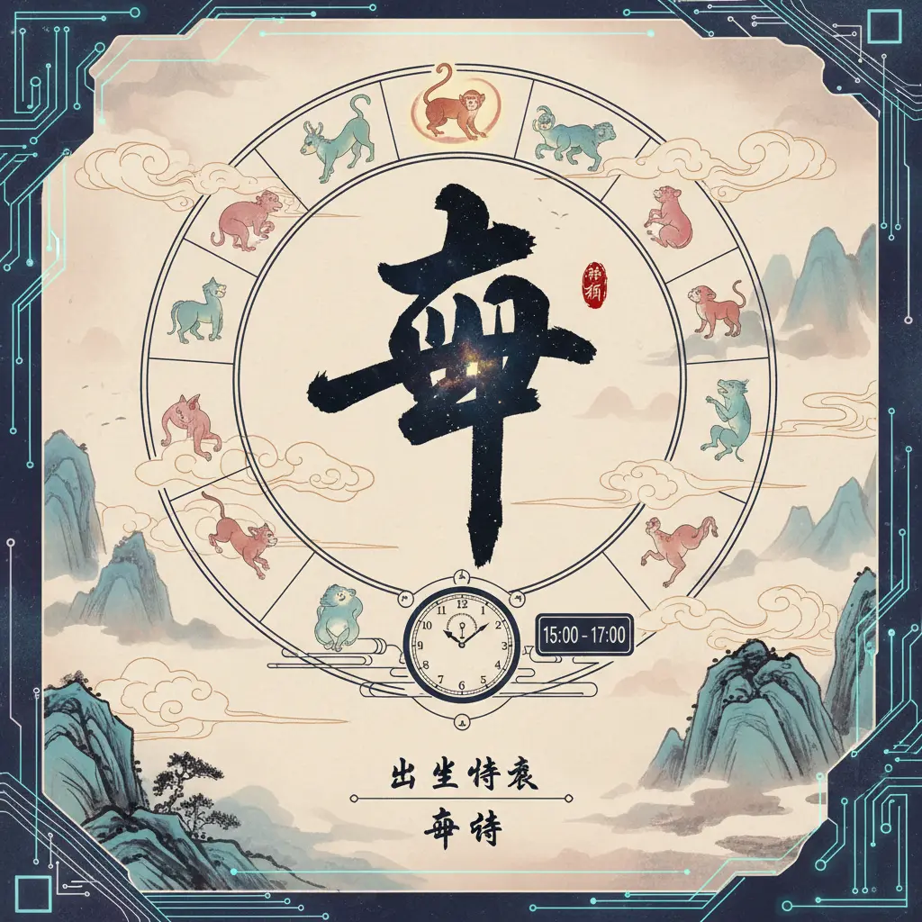 出生時辰 - 申時