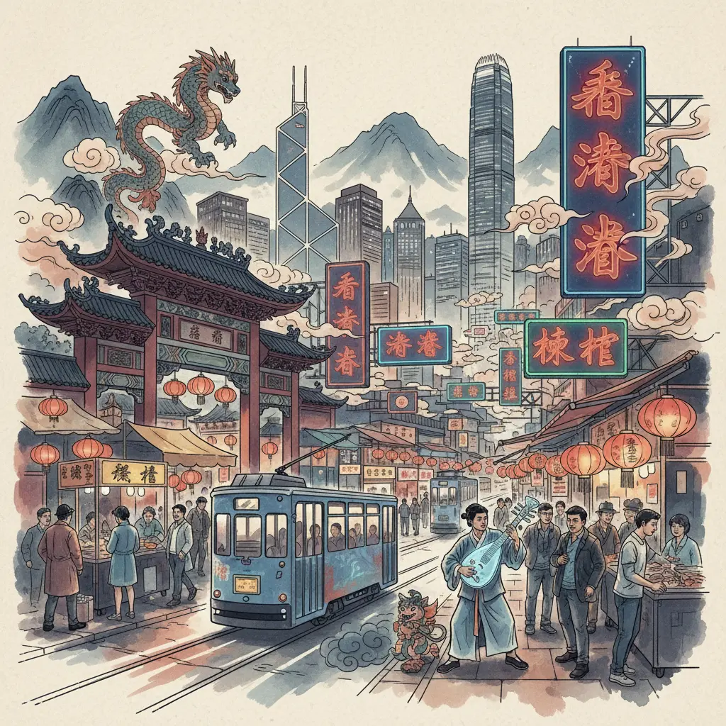 廟街 - 香港