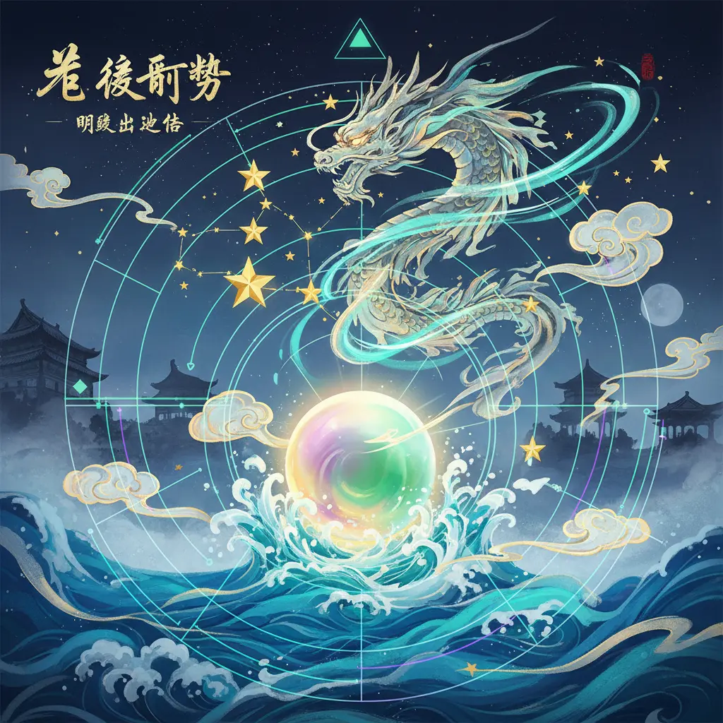 命盤格局 - 明珠出海格