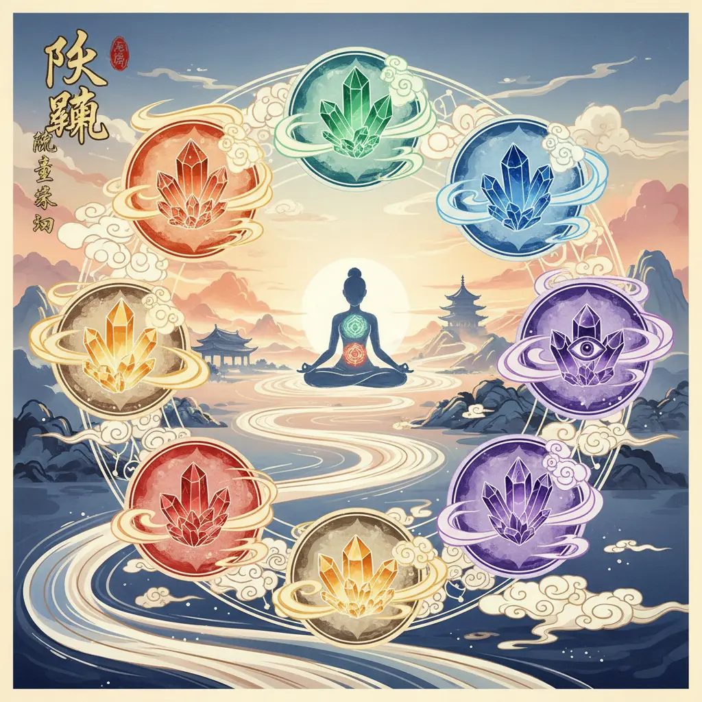 能量水晶 - 脈輪