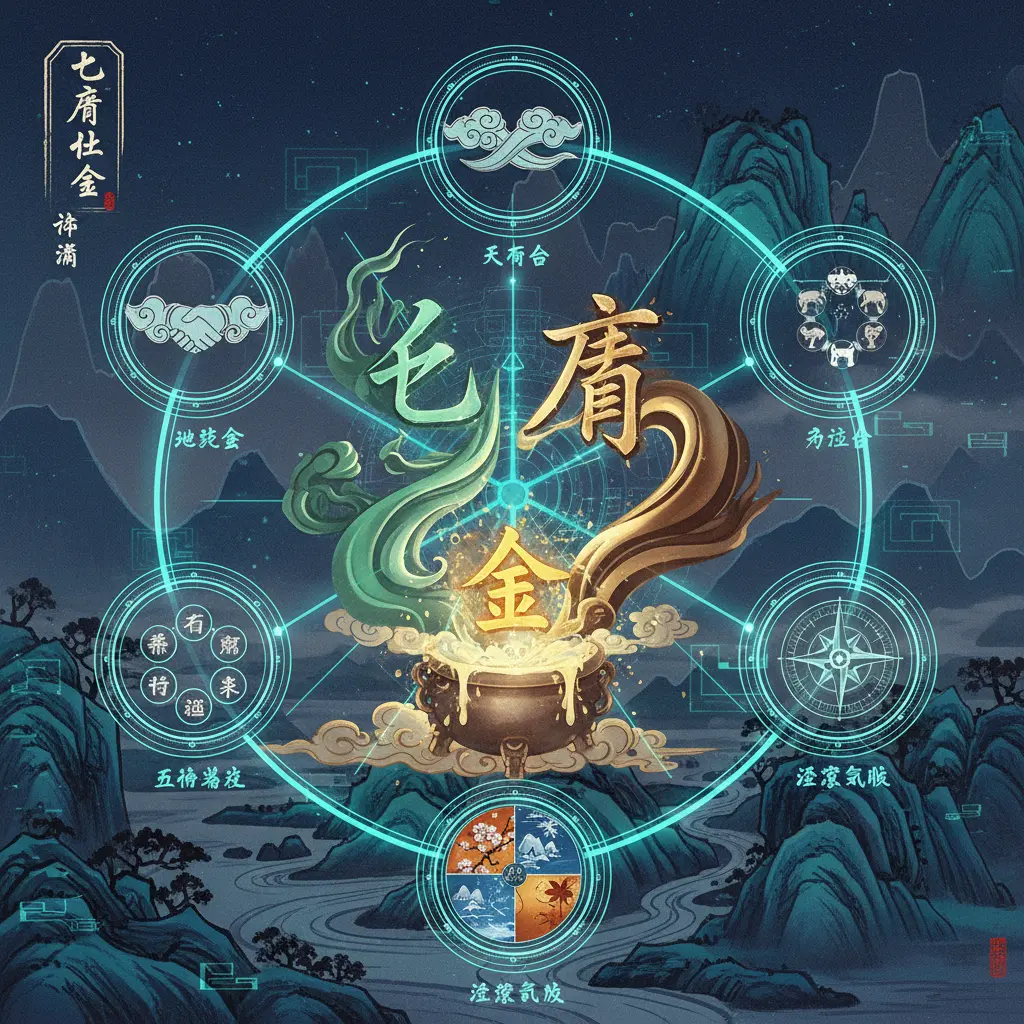 合化條件 - 乙庚化金